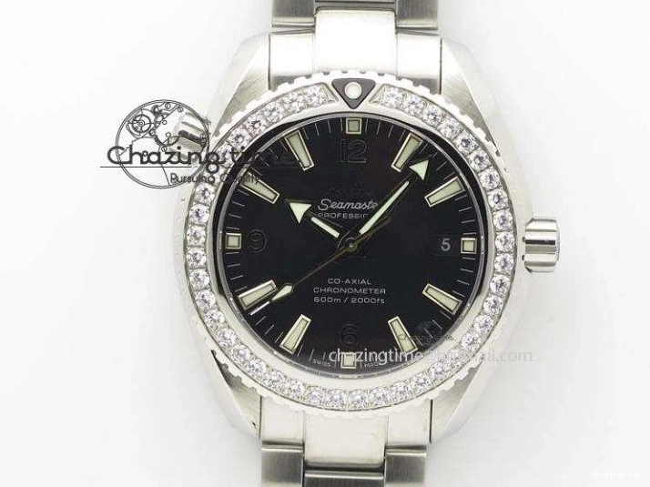 0317 Planet Ocean Professional Orange Bezel 42mm 1:1 VSF Best Edition on Orange Rubber Strap A8500 Super Clone Original 7947